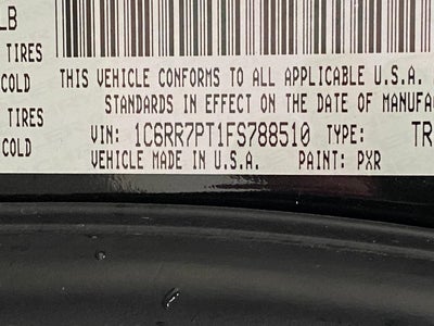 2015 RAM 1500 4WD Crew Cab 140.5 Laramie Longhorn
