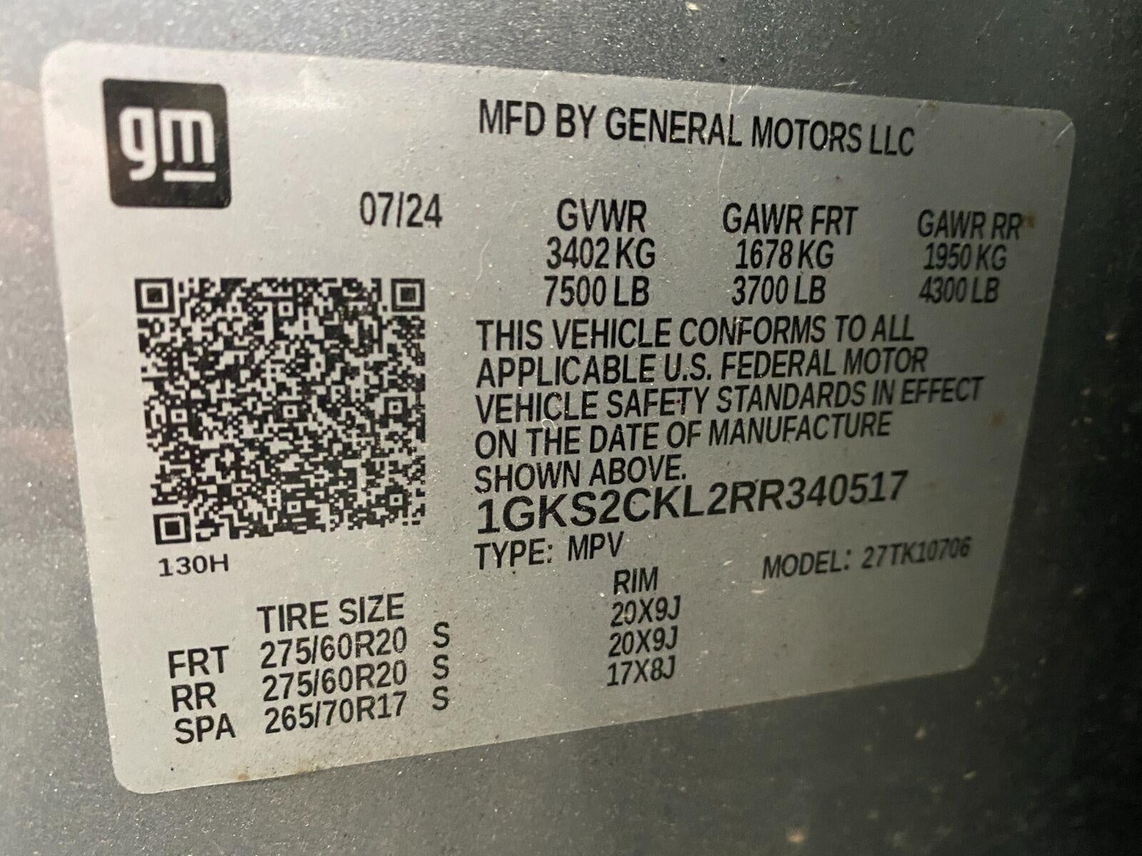 2024 GMC Yukon 4WD 4dr AT4