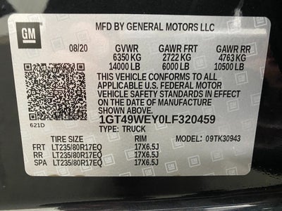 2020 GMC Sierra 3500HD 4WD Crew Cab 159 Denali