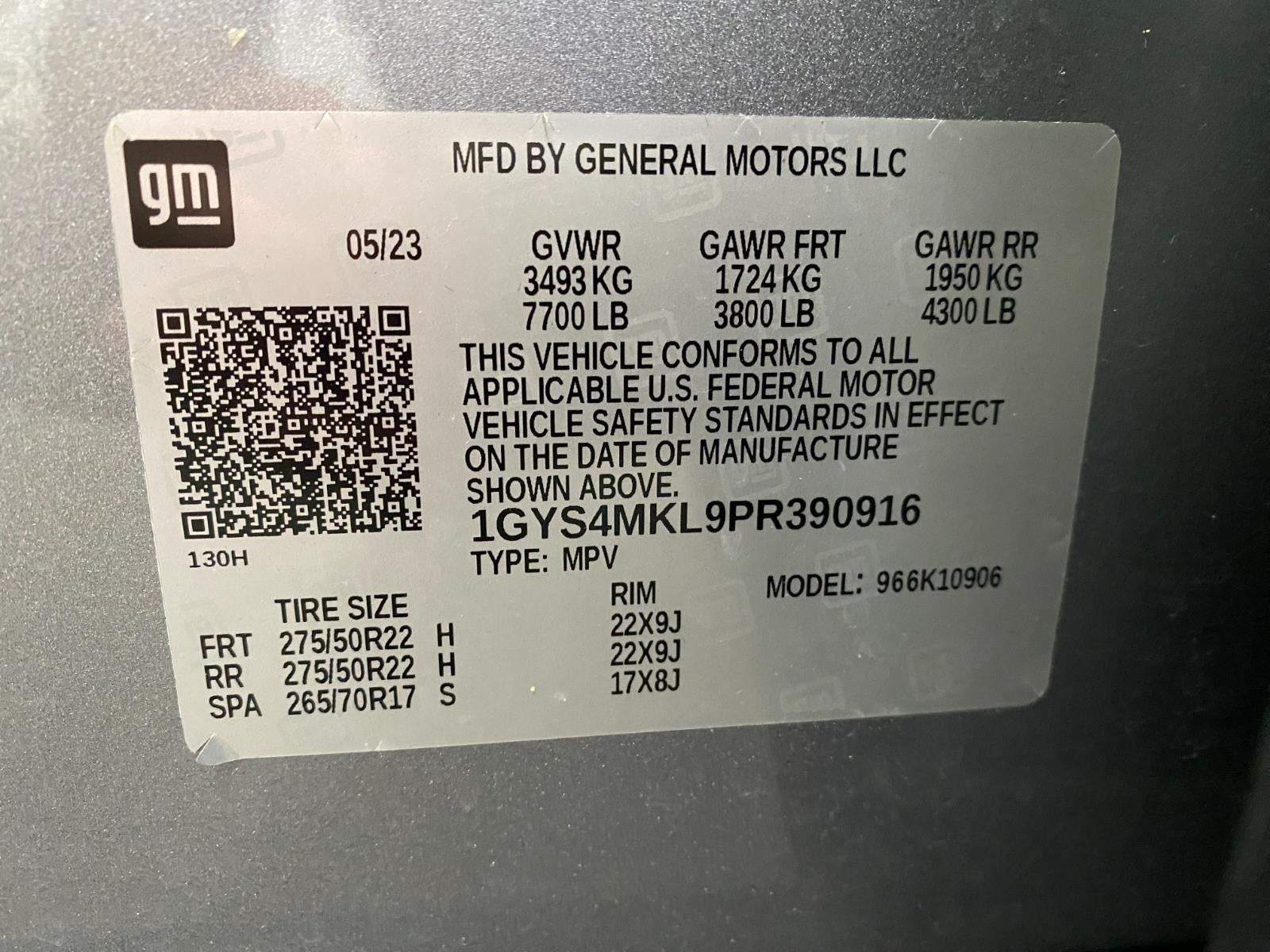 2023 Cadillac Escalade ESV 4WD 4dr Premium Luxury Platinum
