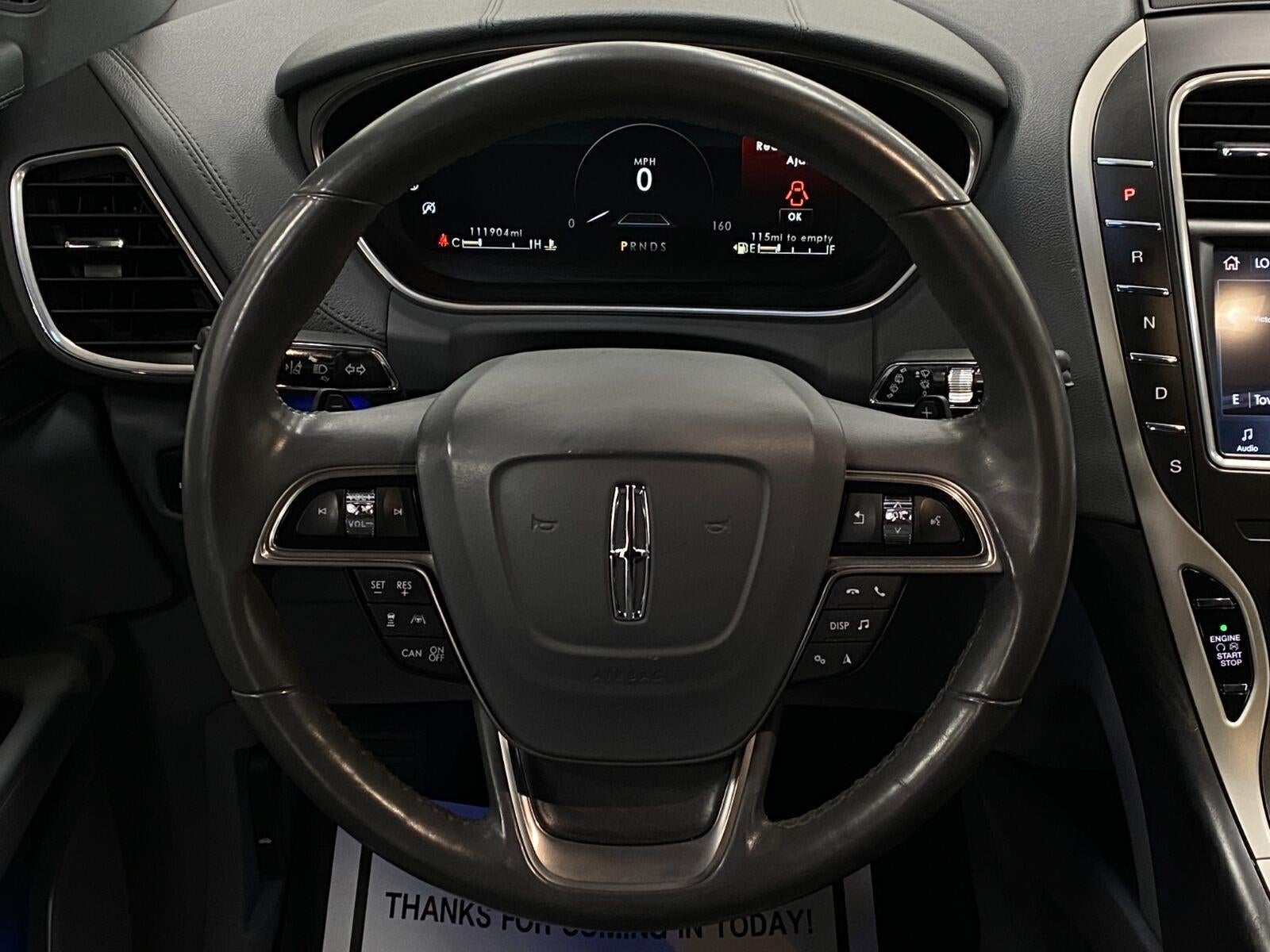 2019 Lincoln Nautilus Reserve AWD