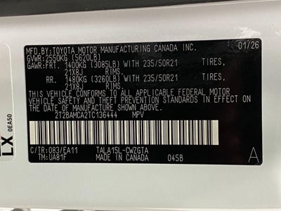 2026 Lexus RX SPORT UTILITY
