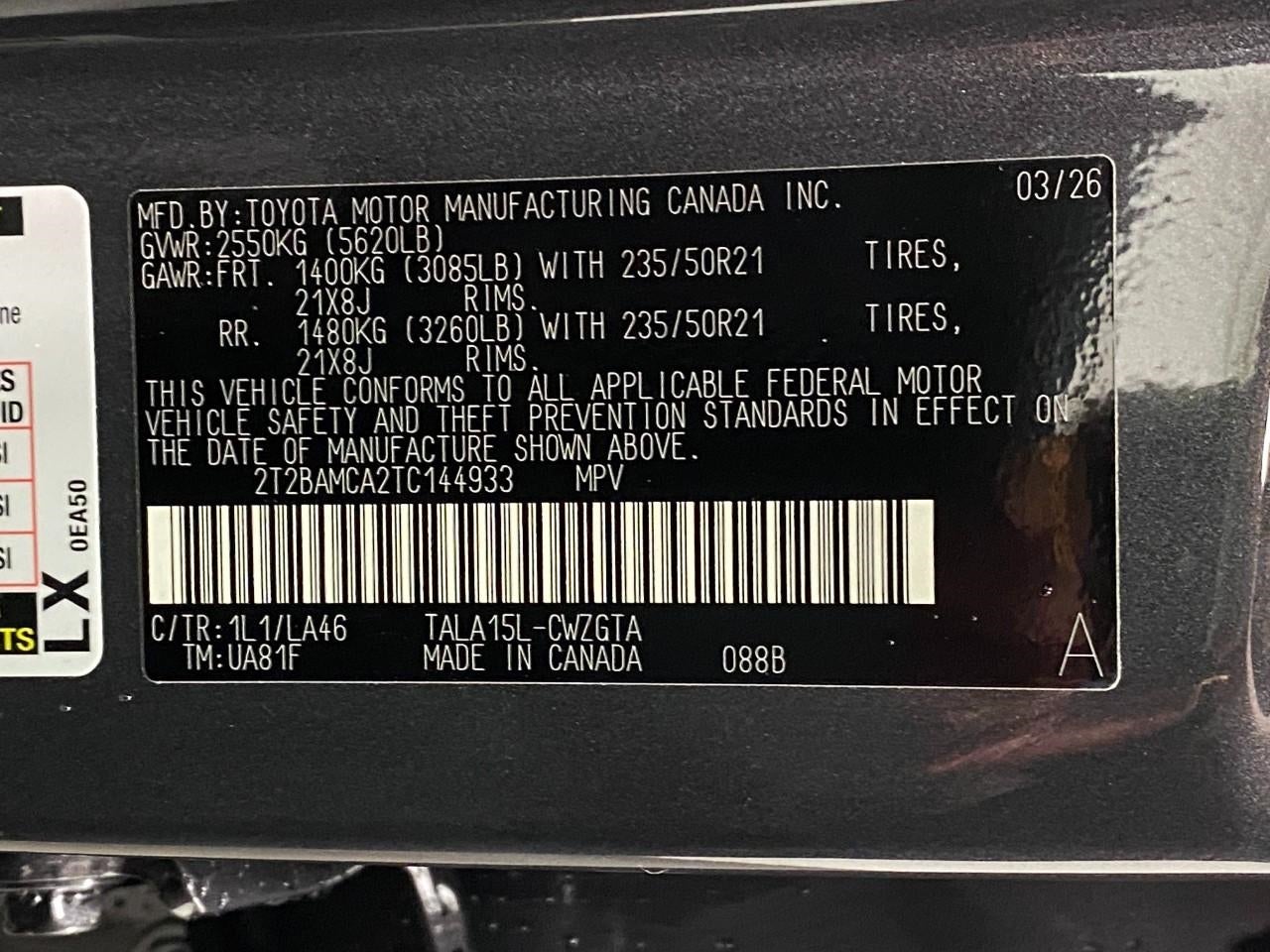 2026 Lexus RX RX 350 Luxury AWD