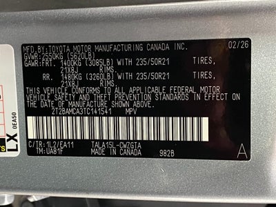 2026 Lexus RX RX 350 Premium AWD