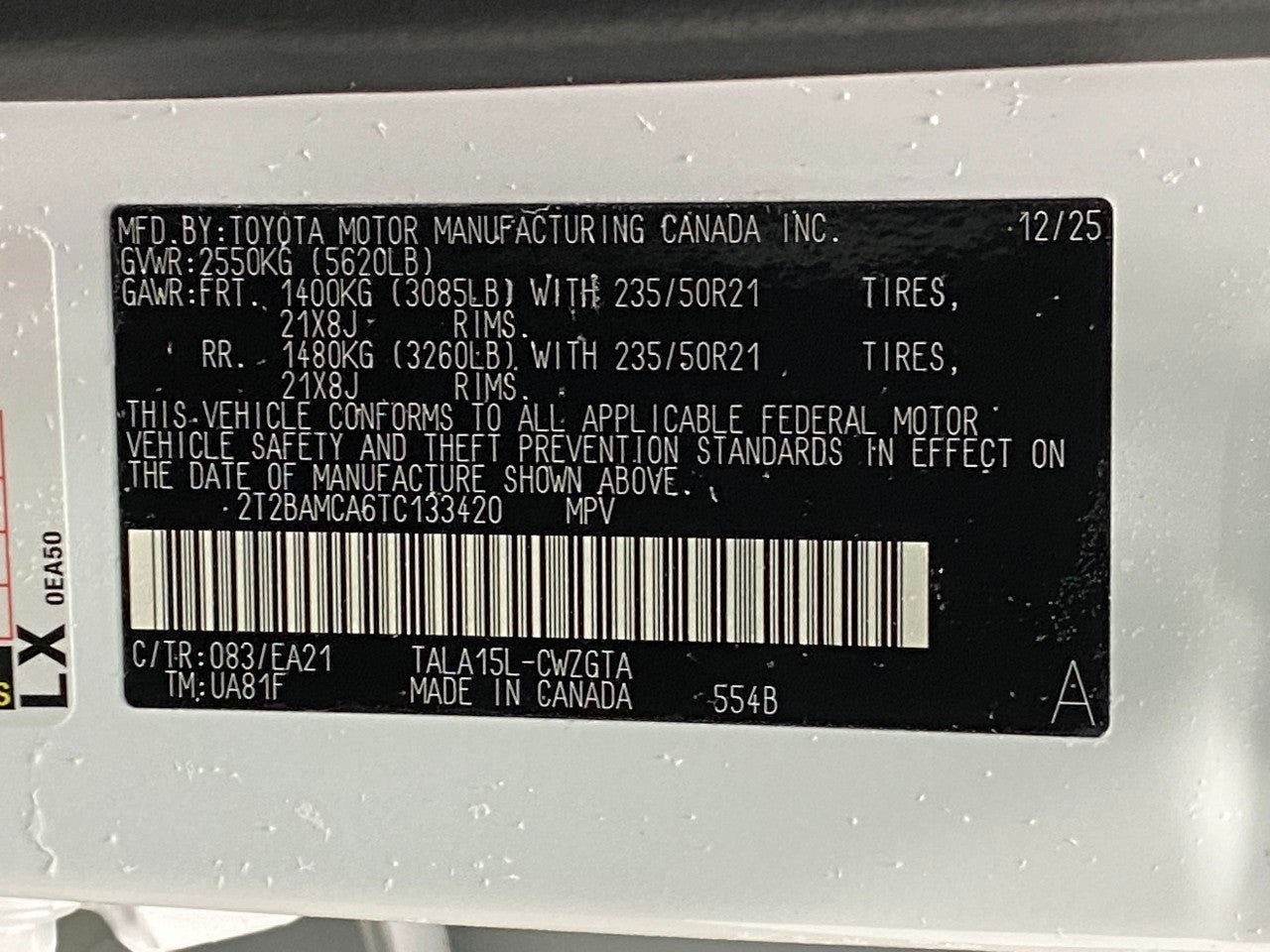2026 Lexus RX RX 350 AWD