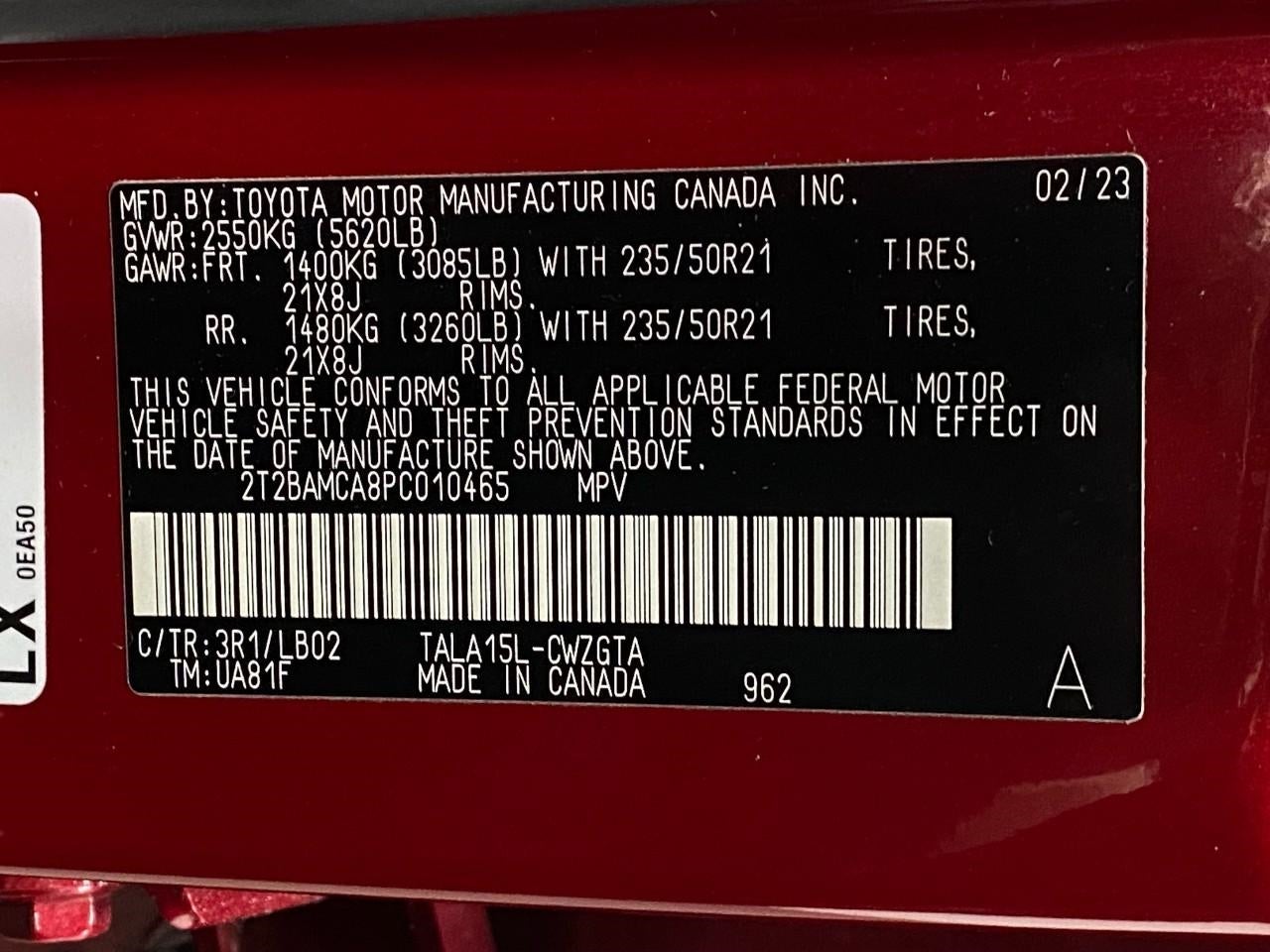 2023 Lexus RX RX 350 AWD