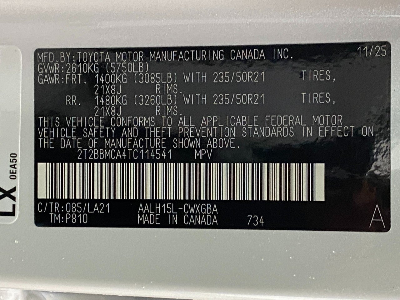 2026 Lexus RX RX 350h F SPORT Design AWD