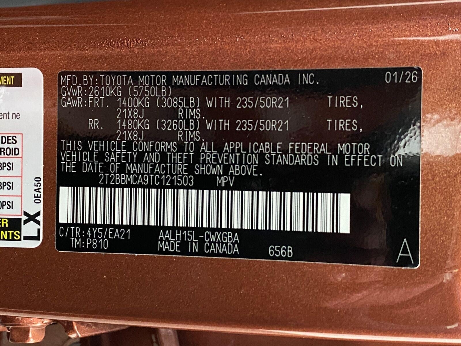 2026 Lexus RX RX 350h F SPORT Design AWD