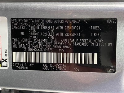 2025 Lexus RX RX 350h Luxury AWD