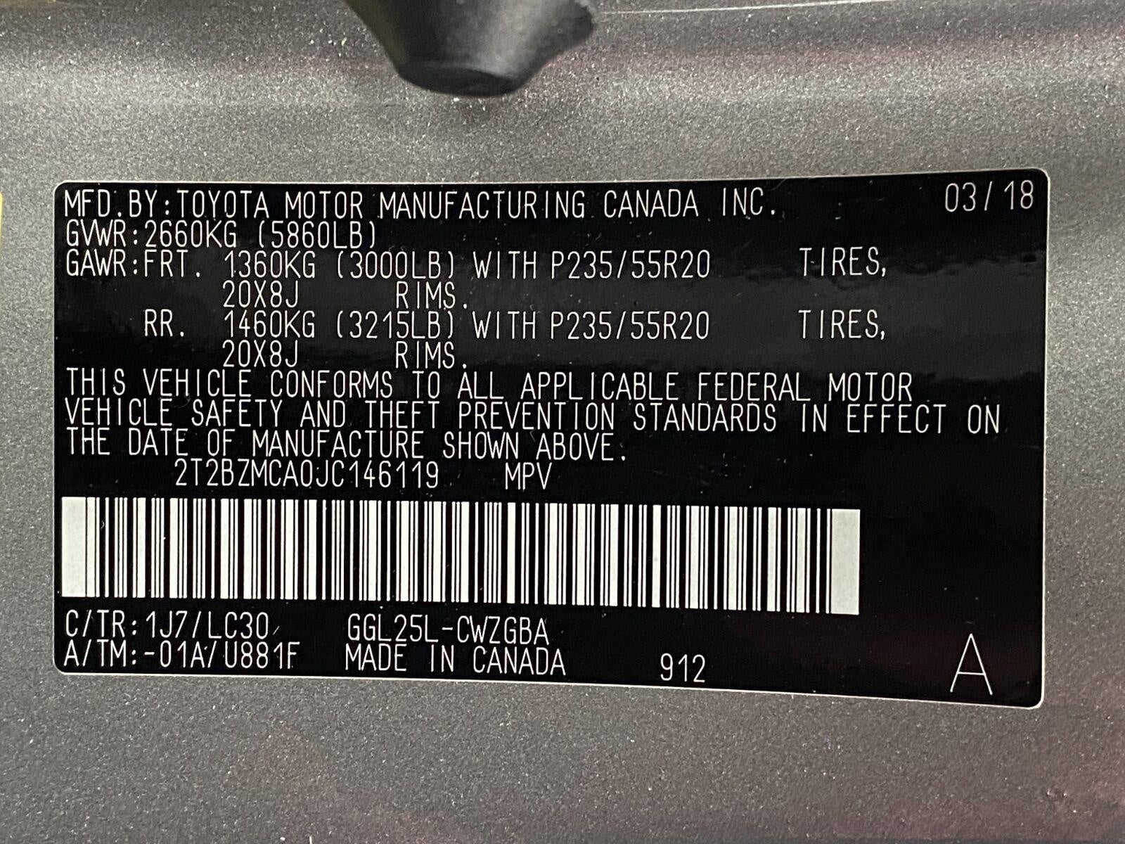 2018 Lexus RX RX 350 F Sport AWD
