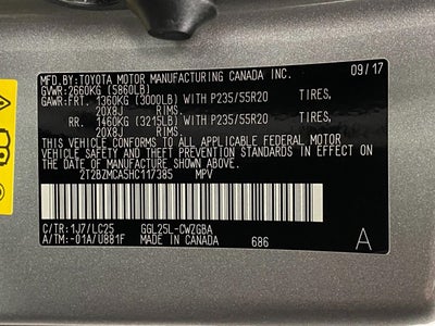 2017 Lexus RX RX 350 F SPORT AWD