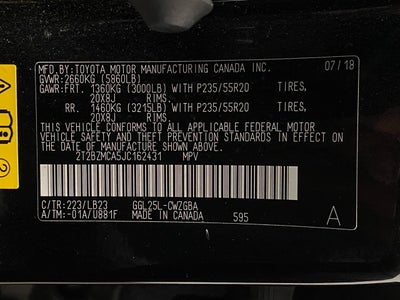 2018 Lexus RX RX 350 AWD