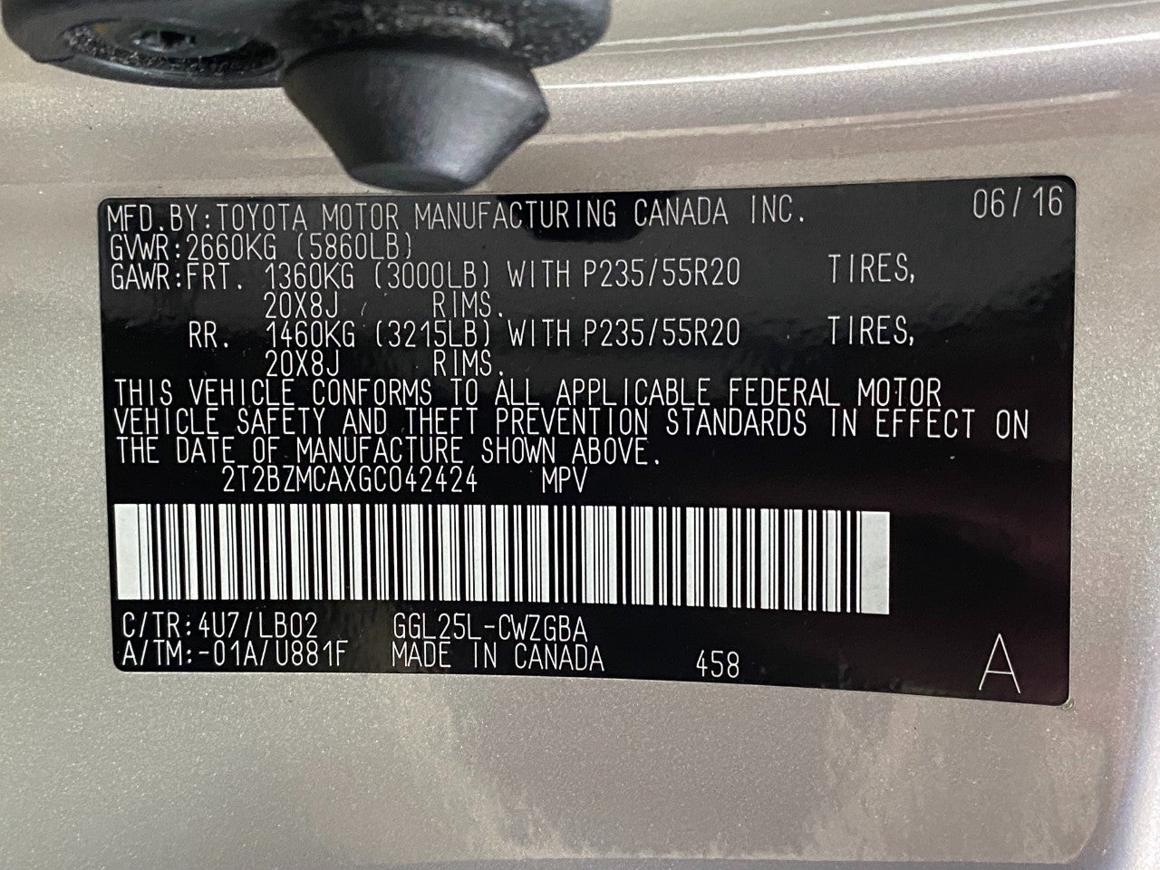 2016 Lexus RX 350 AWD 4dr F Sport