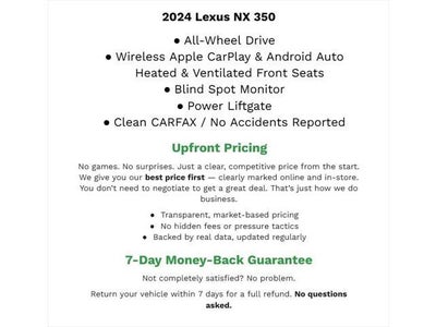 2024 Lexus NX NX 350 Luxury AWD