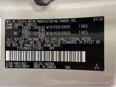 2020 Lexus RX RX 350 AWD
