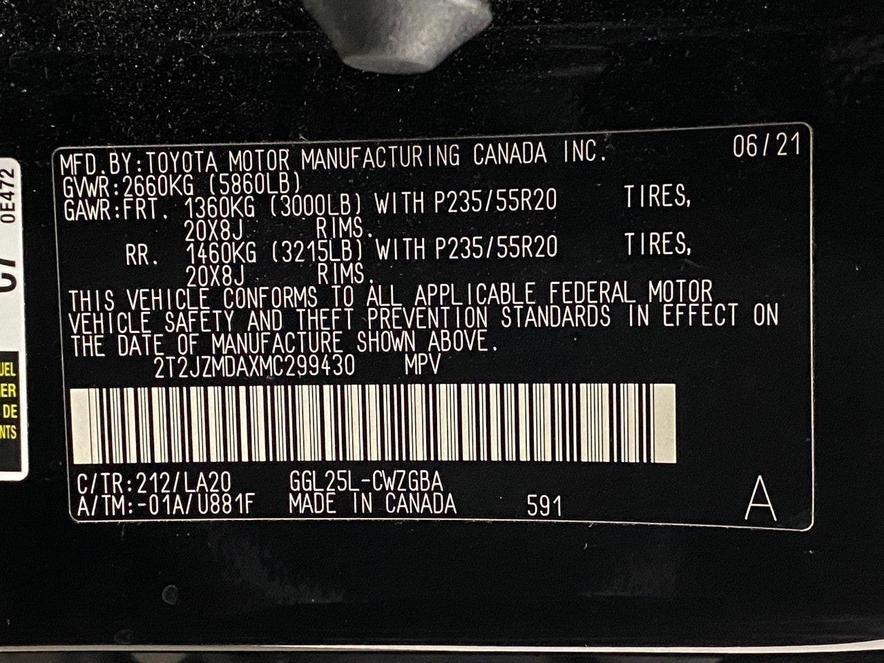 2021 Lexus RX RX 350 AWD