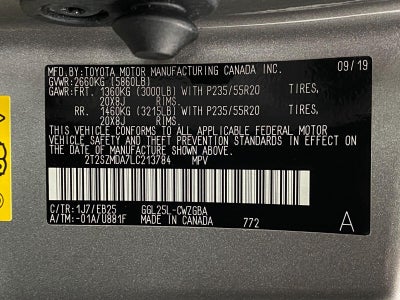 2020 Lexus RX RX 350 F SPORT AWD
