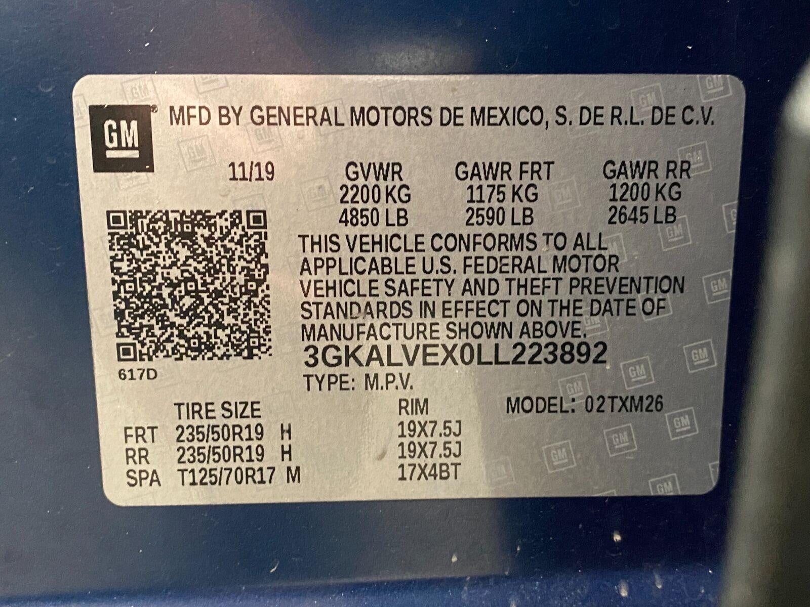 2020 GMC Terrain AWD 4dr SLT