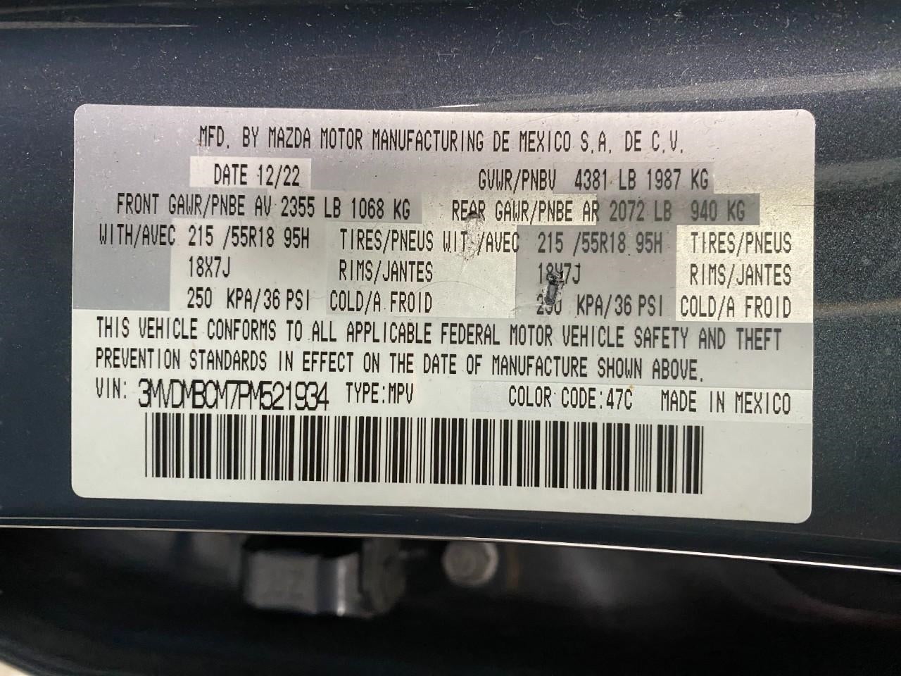 2023 Mazda Mazda CX-30 2.5 S Carbon Edition AWD