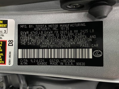 2025 Lexus ES ES 350 Ultra Luxury FWD