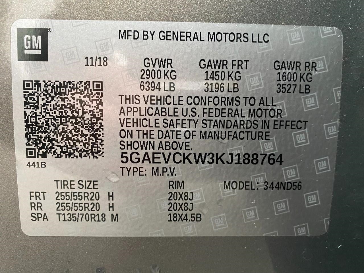 2019 Buick Enclave AWD 4dr Avenir