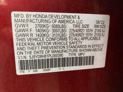 2023 Acura MDX Type S SH-AWD w/Advance Package