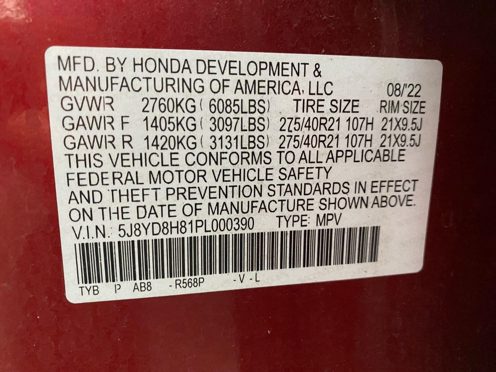2023 Acura MDX Type S SH-AWD w/Advance Package