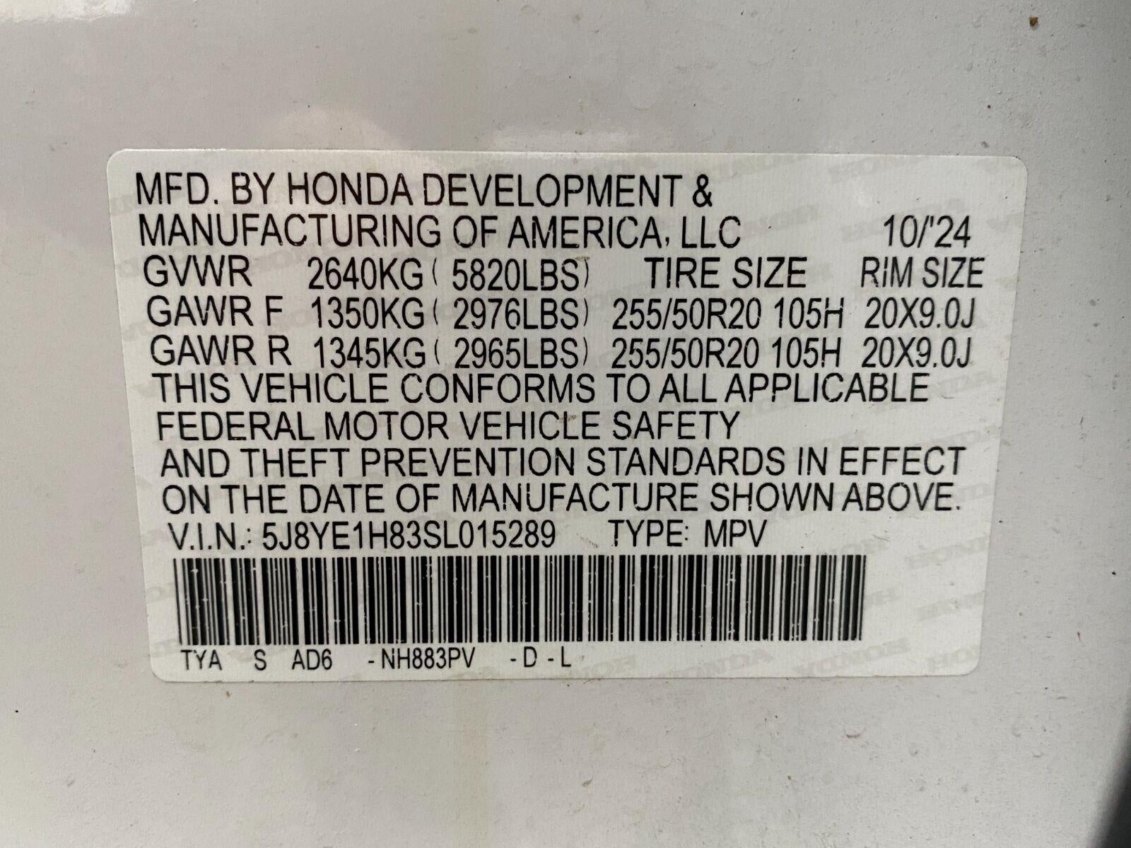 2025 Acura MDX SH-AWD w/Advance Package
