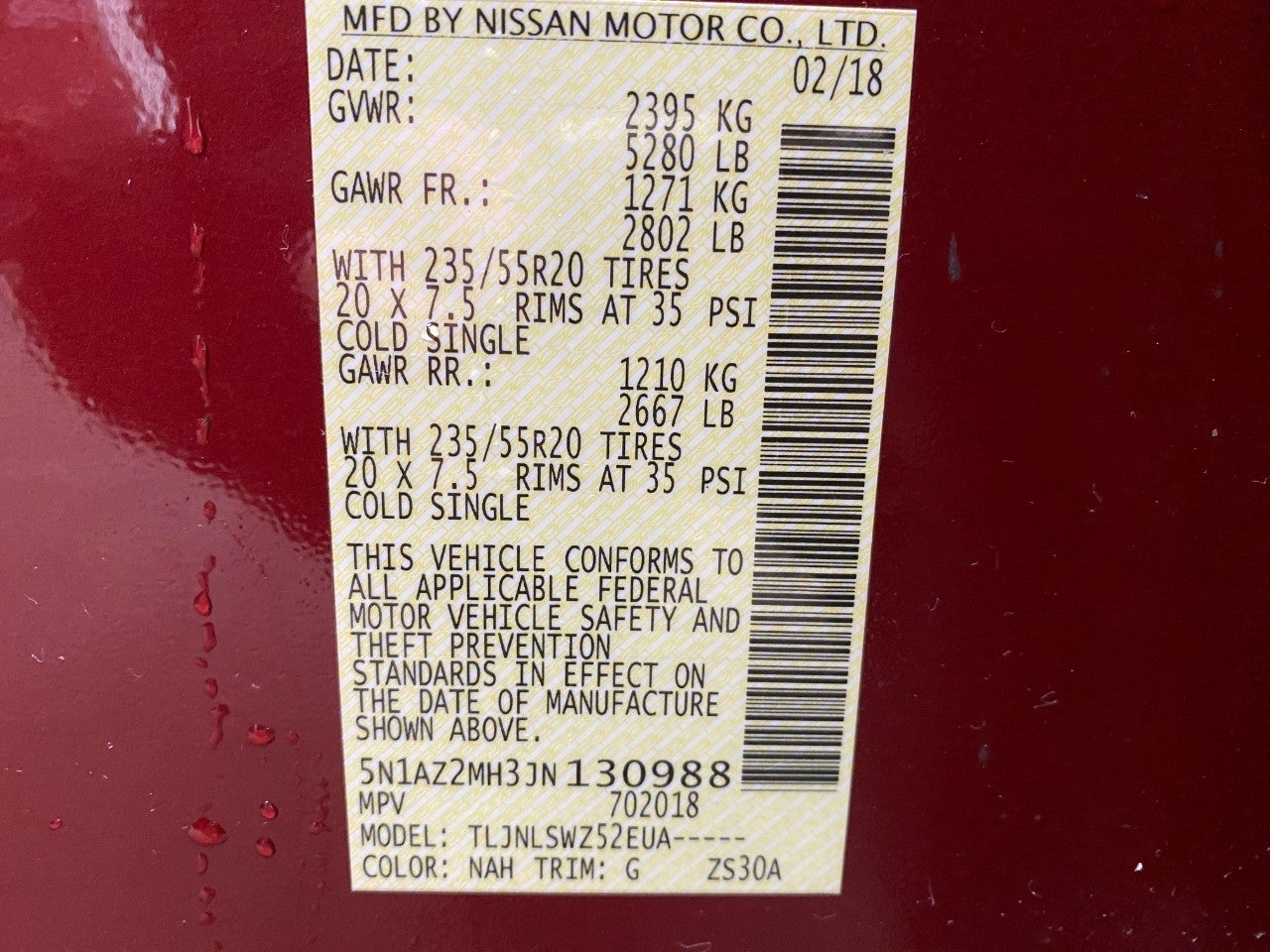 2018 Nissan MURANO SPORT UTILITY