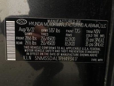 2023 Hyundai Santa Fe Calligraphy AWD