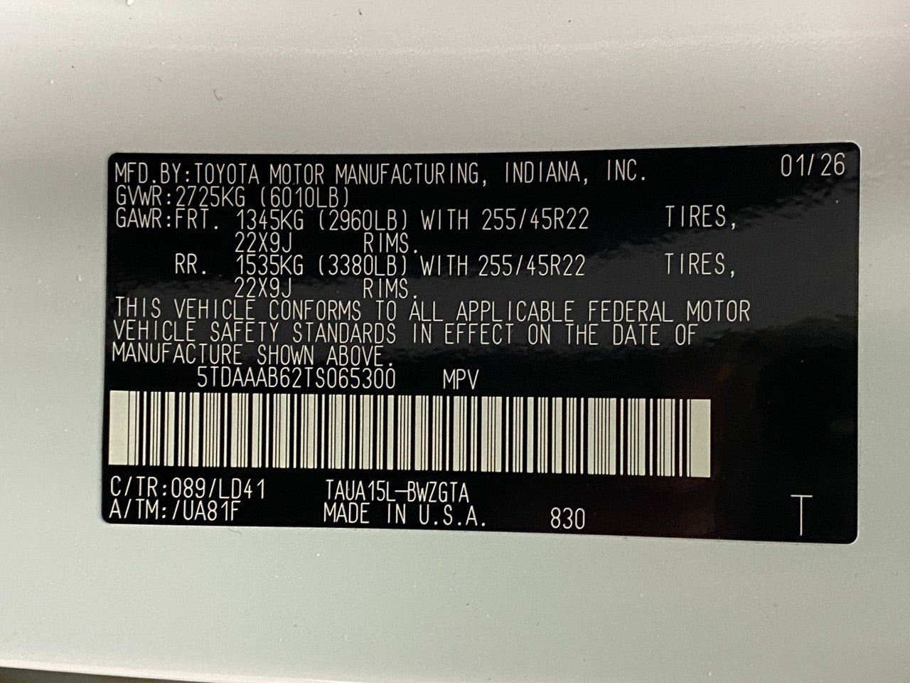 2026 Lexus TX TX 350 Luxury AWD