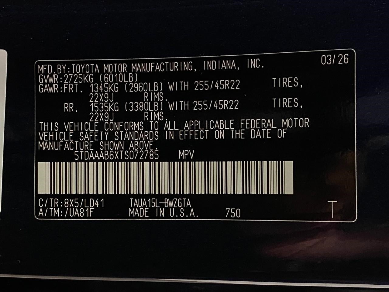 2026 Lexus TX TX 350 Luxury AWD