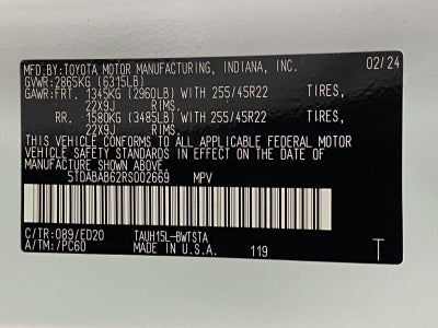 2024 Lexus TX TX 500h F SPORT Premium AWD