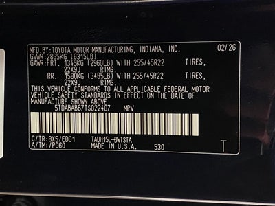 2026 Lexus TX TX 500h F SPORT Performance Premium AWD