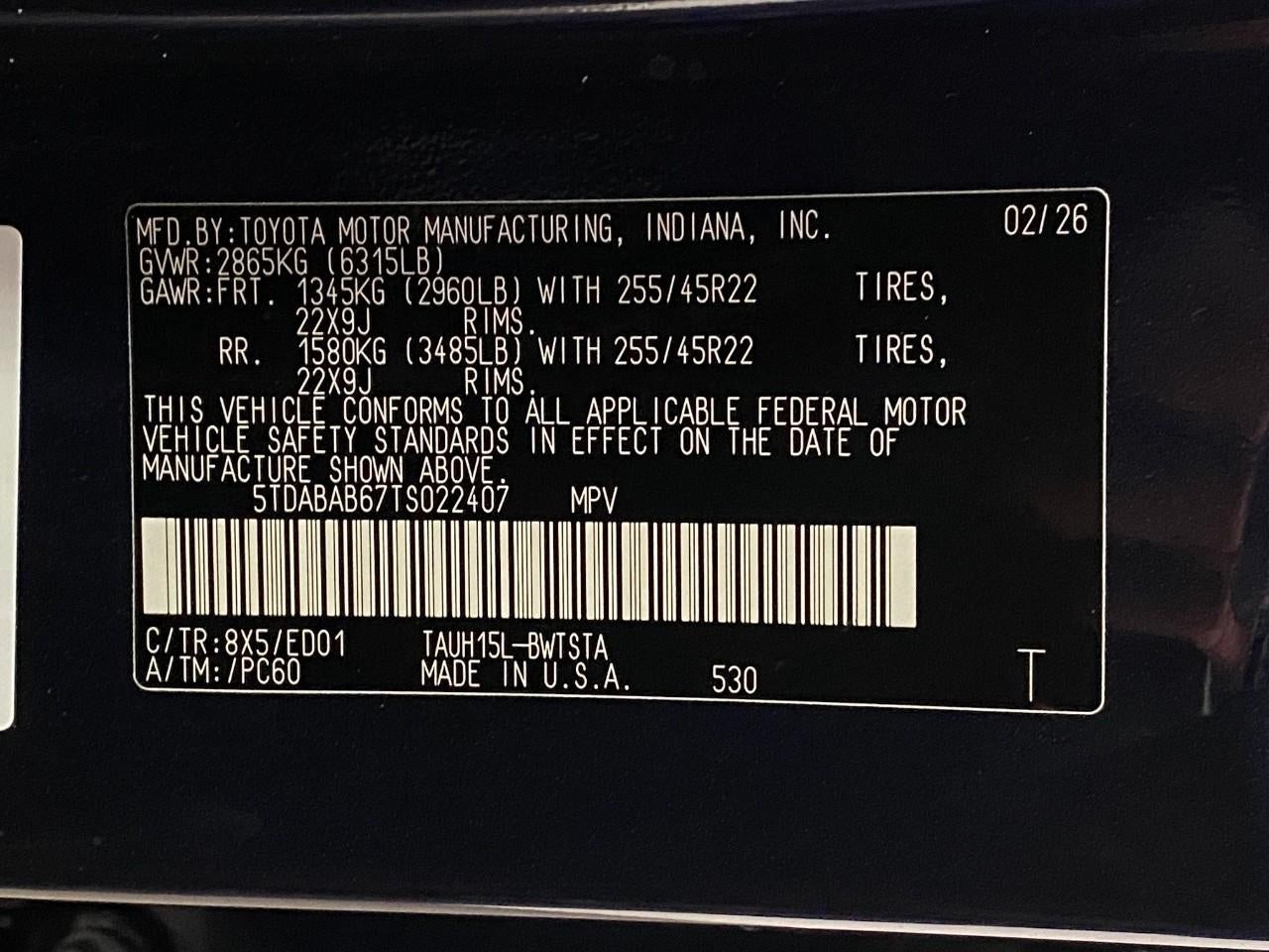 2026 Lexus TX TX 500h F SPORT Performance Premium AWD
