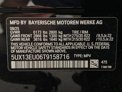 2026 BMW X5 sDrive40i Sports Activity Vehicle