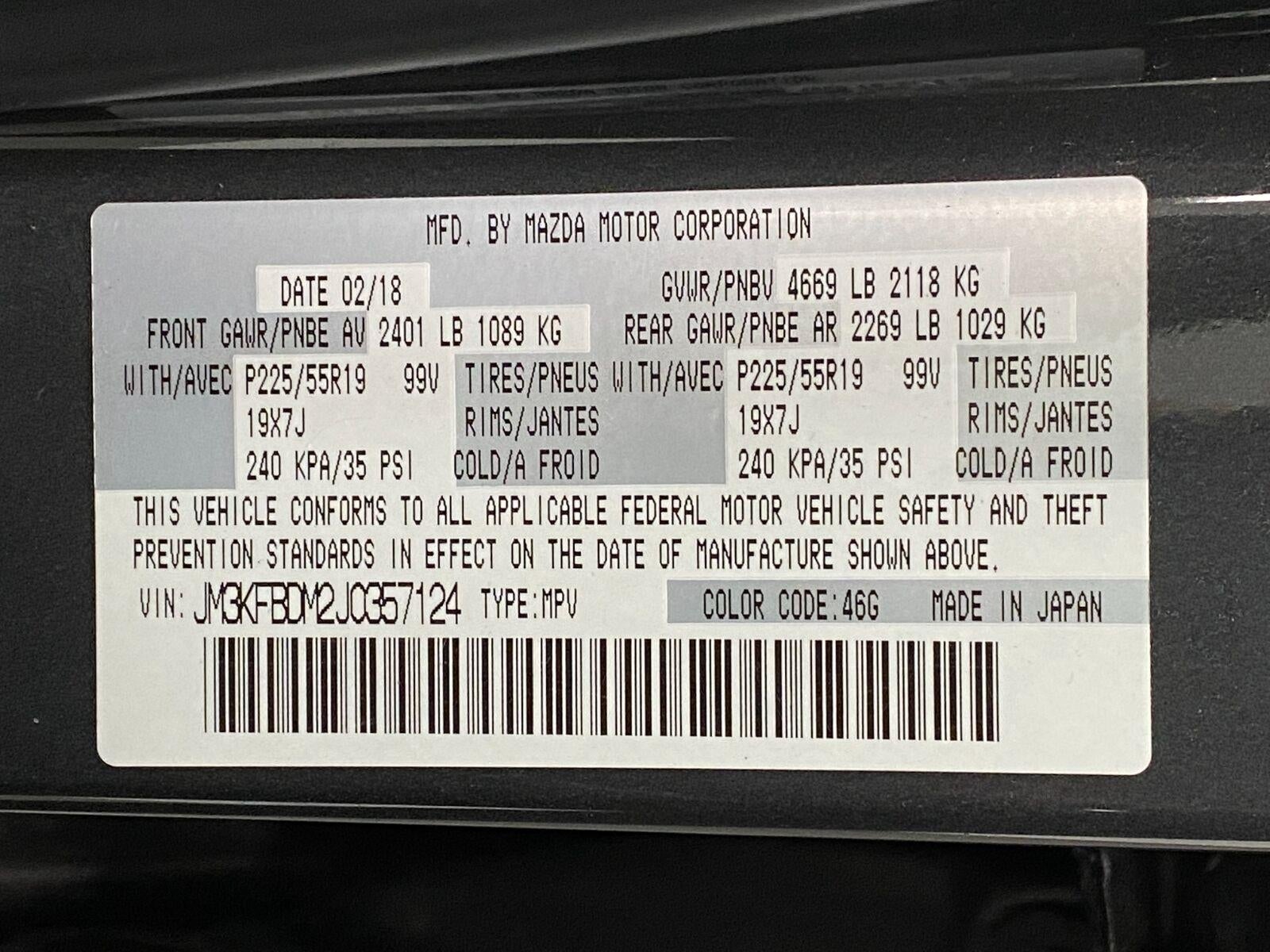 2018 Mazda Mazda CX-5 Grand Touring AWD