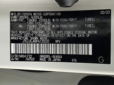 2023 Toyota 4Runner TRD Pro 4WD