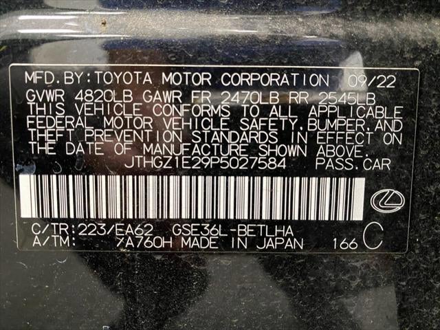 2023 Lexus IS IS 350 F SPORT AWD