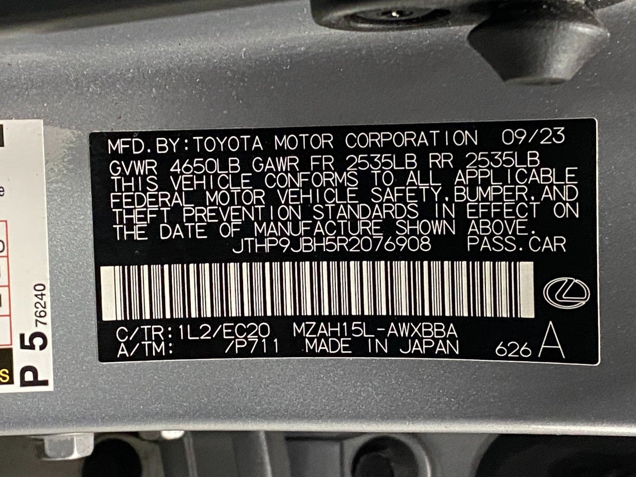 2024 Lexus UX UX 250h Premium AWD