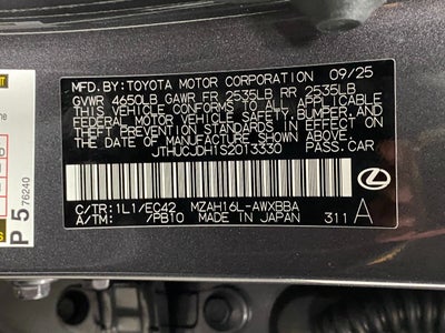 2025 Lexus UX UX 300h Premium AWD