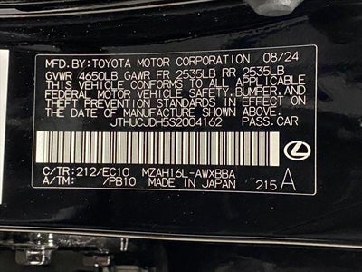 2025 Lexus UX UX 300h F SPORT Design AWD