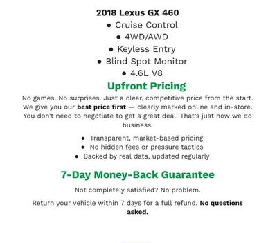2018 Lexus GX GX 460 Premium 4WD
