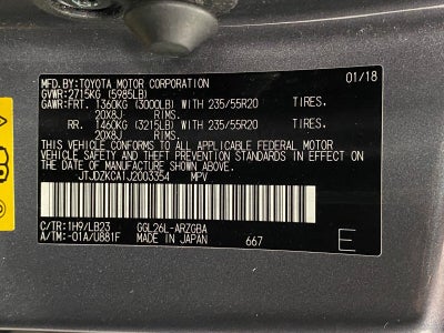 2018 Lexus RX RX 350L Premium AWD