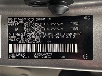 2021 Lexus GX GX 460 Luxury 4WD