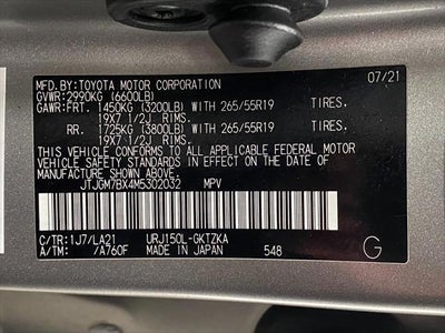 2021 Lexus GX GX 460 Luxury 4WD