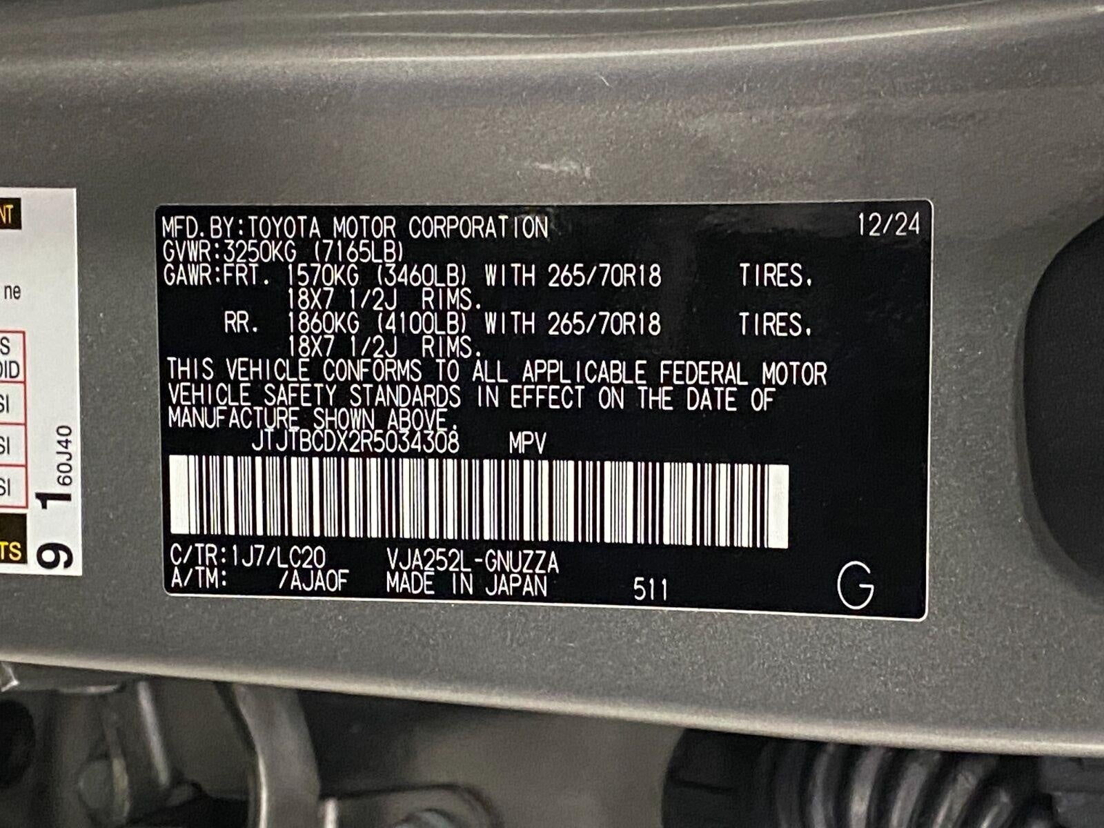 2024 Lexus GX GX 550 Overtrail+ 4WD