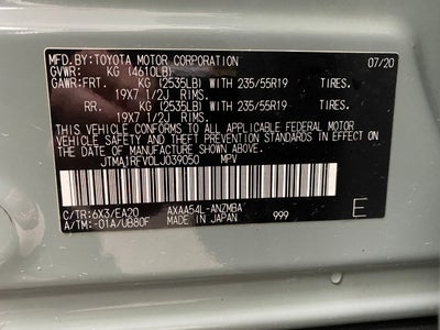 2020 Toyota RAV4 XLE Premium AWD