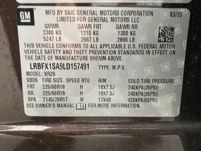 2020 Buick Envision AWD 4dr Preferred