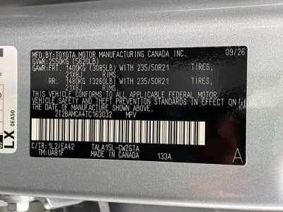 2026 Lexus RX 350 PREMIUM AWD